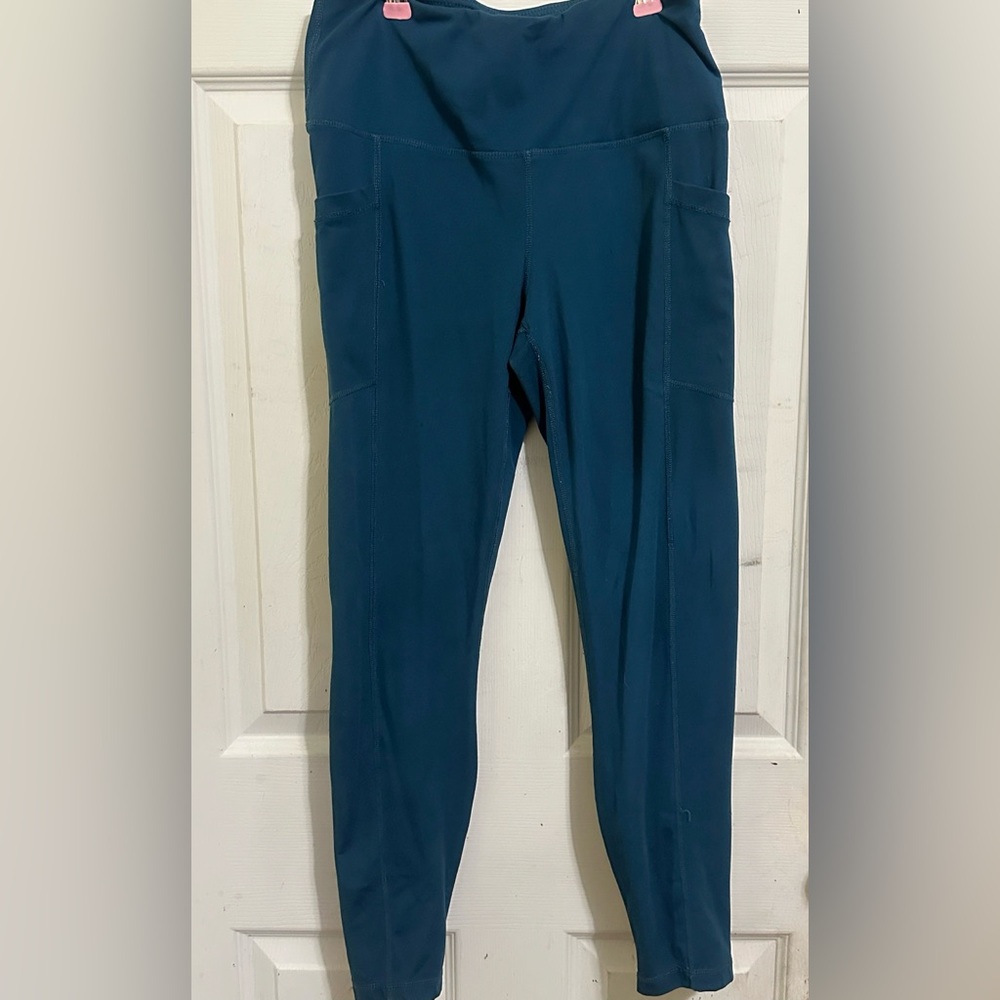 Teal Athletic Leggings